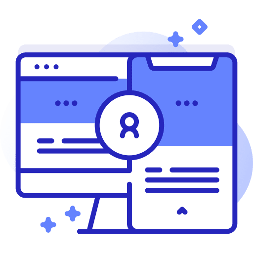 Web development design ui responsive icon Web development design ui responsive icon
