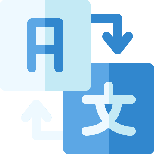 Translation translate education arrow icon Translation translate education arrow icon