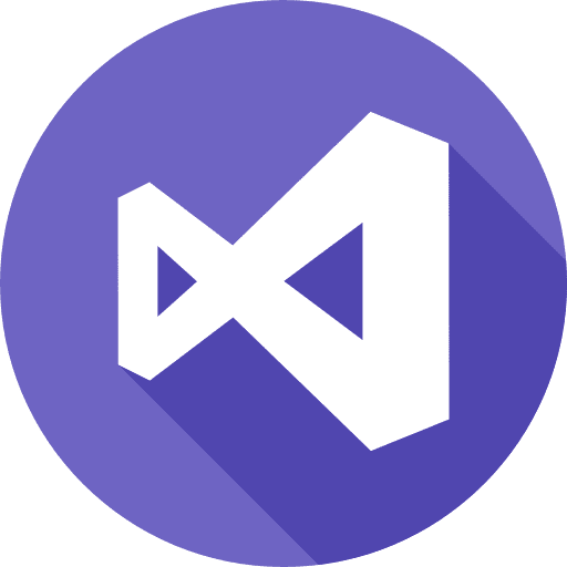 Visual studio brand visual studio logo icon