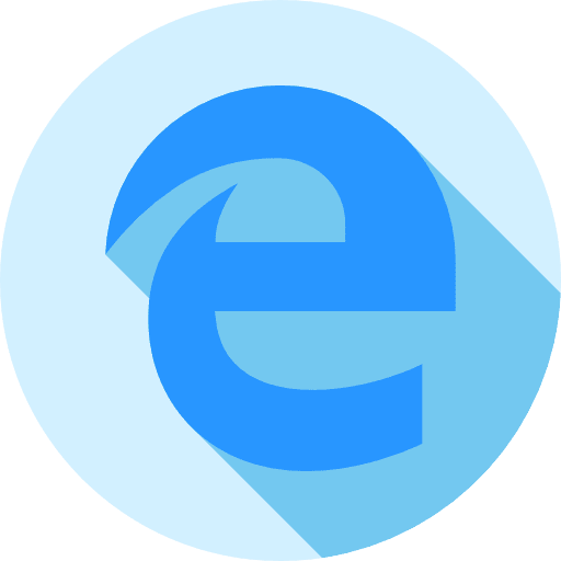 Edge logo logotype microsoft icon Edge logo logotype microsoft icon