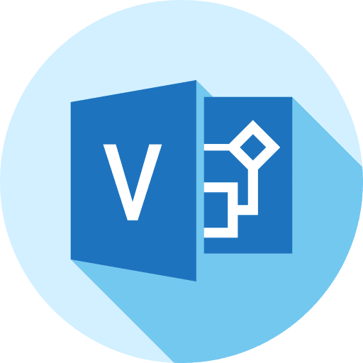 Visio microsoft brand brands and logotypes icon Visio microsoft brand brands and logotypes icon