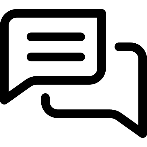 Chatting communications chatting message icon