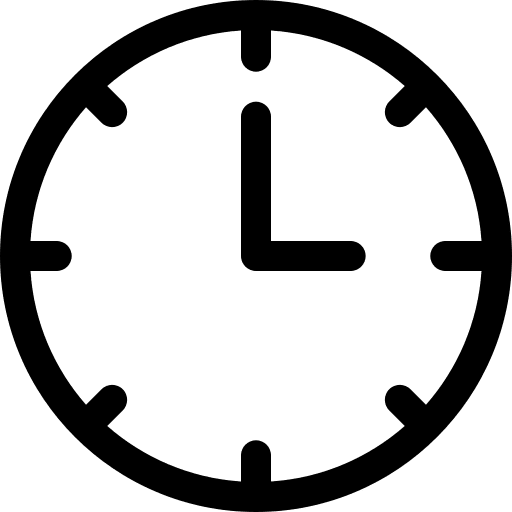 Clock ui hour interface icon