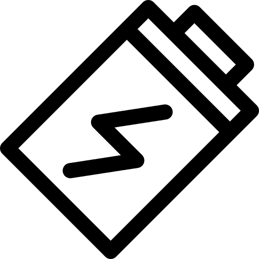 Battery ui electronics technology icon