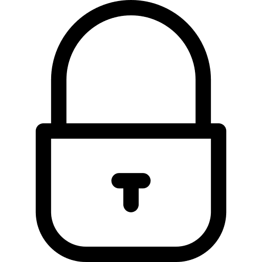 Lock lock padlock closed icon