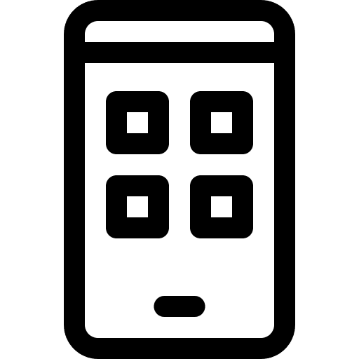 Smartphone cellular phone technology smartphone icon