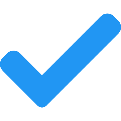 Check check mark twitter verified symbol icon