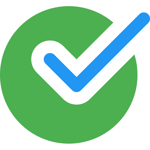 Checkmark checked snapchat verified emoji shapes and symbols icon