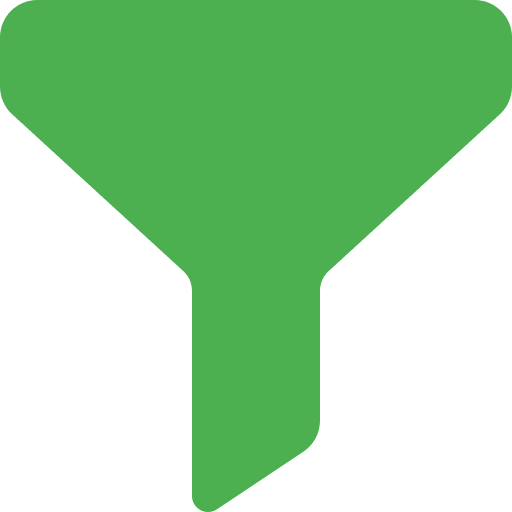 Filter ui filtering funnel icon