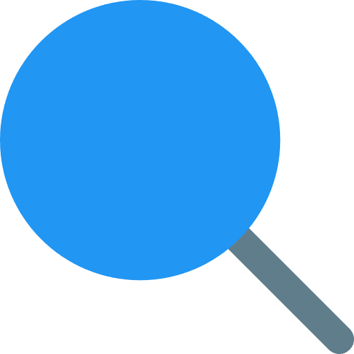 Search loupe zoom tools and utensils icon