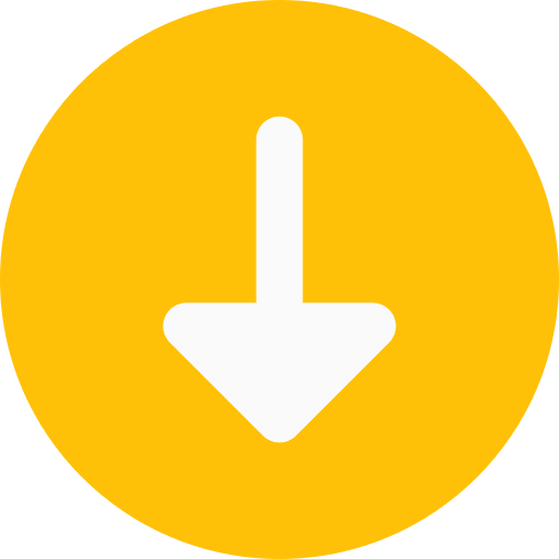 Arrow down arrows circular ui icon