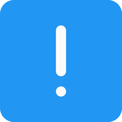 Warning danger square signs icon