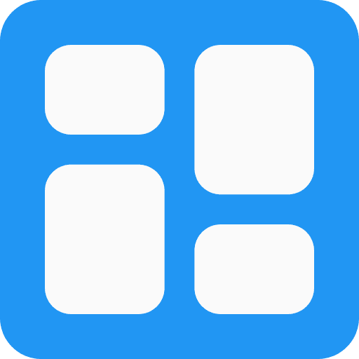 Dashboard rectangles interface shapes and symbols icon