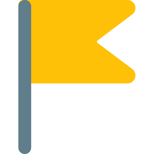 Goal flag goal symbol icon