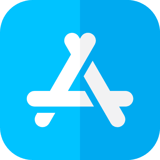 App store company social network logos icon