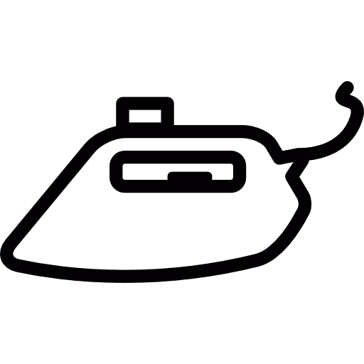 Iron  clothes ironer tools and utensils icon Iron  clothes ironer tools and utensils icon