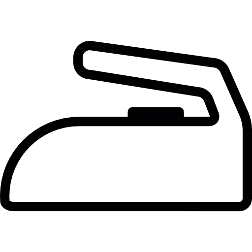 Iron electric heat wash washing tools and utensils icon Iron electric heat wash washing tools and utensils icon