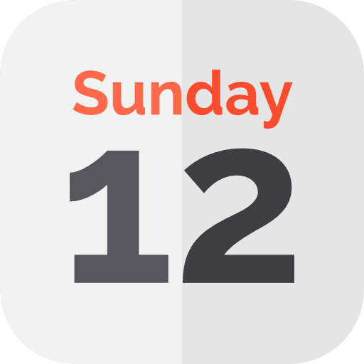Calendar schedule brands and logotypes application icon Calendar schedule brands and logotypes application icon