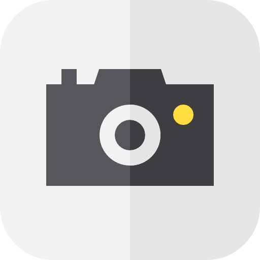 Camera iphone technology brands and logotypes icon Camera iphone technology brands and logotypes icon