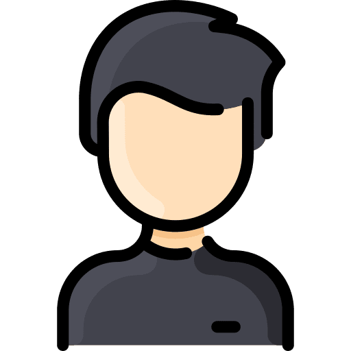 Man account people sweater icon Man account people sweater icon