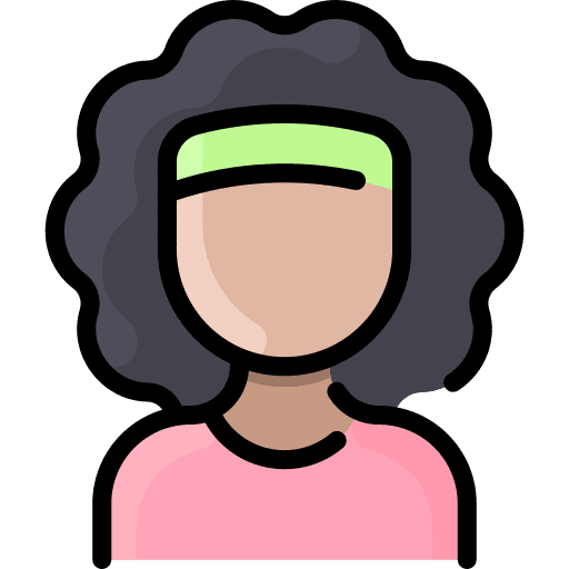 Woman avatar woman afro icon Woman avatar woman afro icon