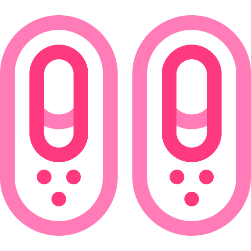 Sandals footwear kid and baby shoes icon