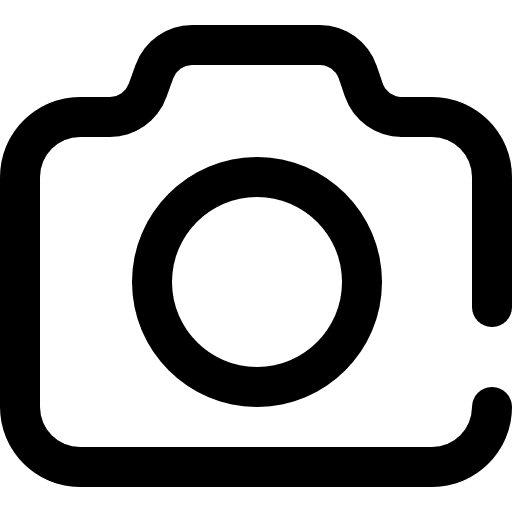 Photo camera picture interface technology icon