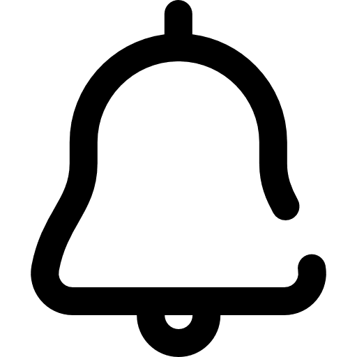 Alarm bell musical instrument music icon