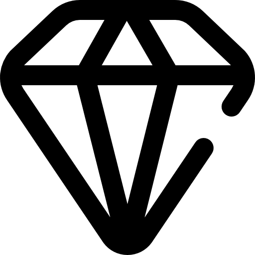 Diamond wealth fashion diamond icon