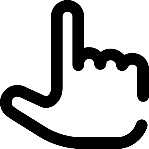 Clicker gestures clicker hand icon