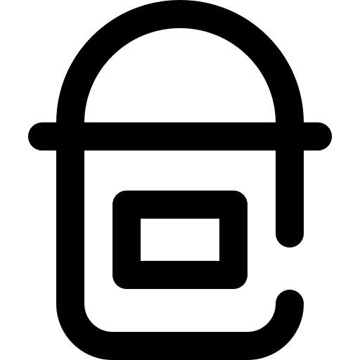 Paint bucket paint bucket graphic tool icon