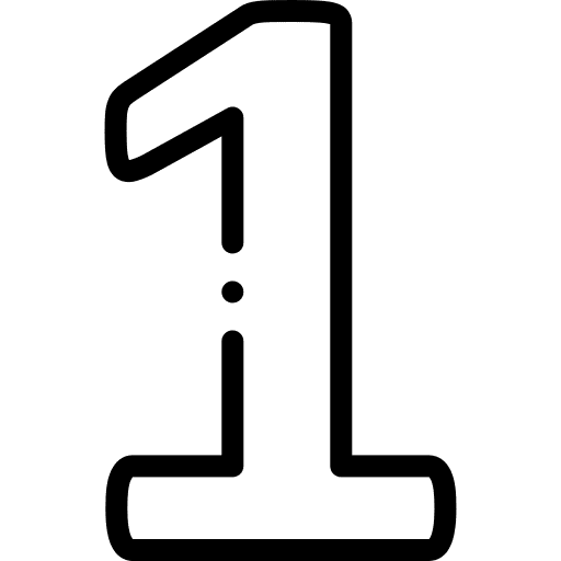 1 shapes and symbols one number icon 1 shapes and symbols one number icon