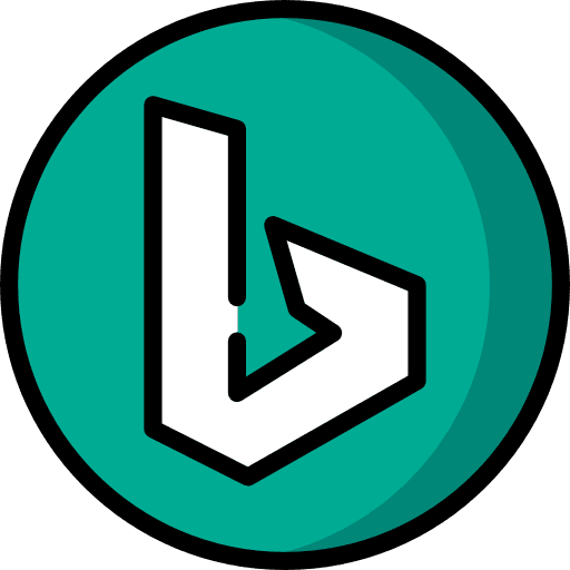 Bing bing logotype logo icon Bing bing logotype logo icon