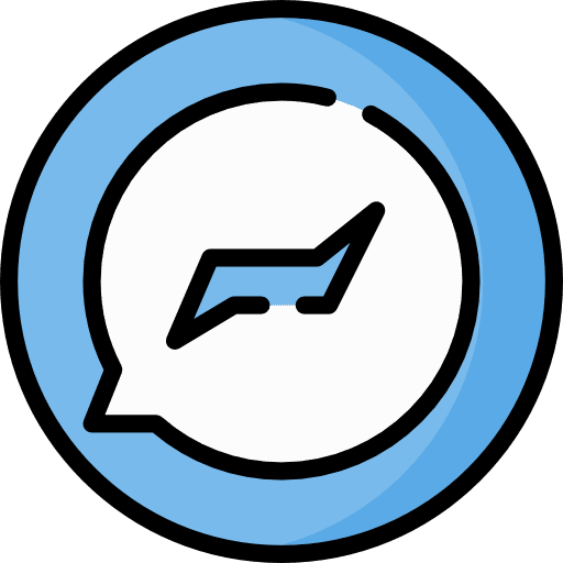Messenger brand logo logos icon Messenger brand logo logos icon