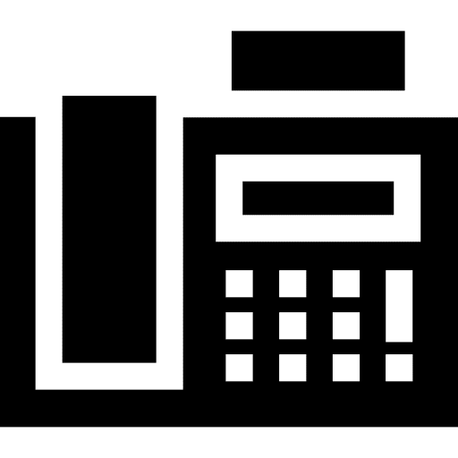 Fax fax phone communications icon Fax fax phone communications icon