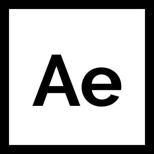 After effects multimedia archive files and folders icon