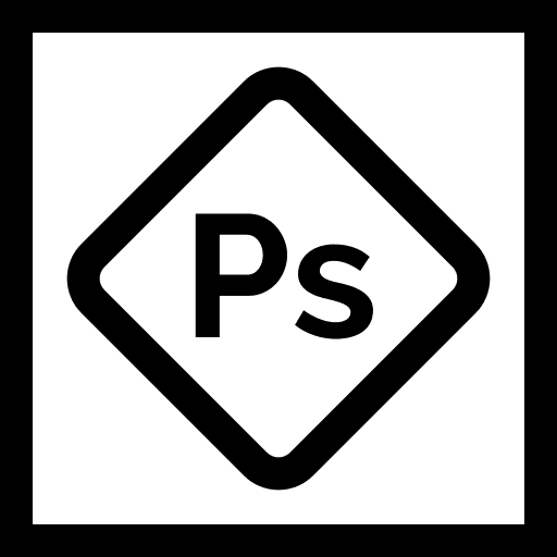 Photoshop express adobe document extension icon