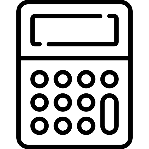 Calculator calculator maths technological icon