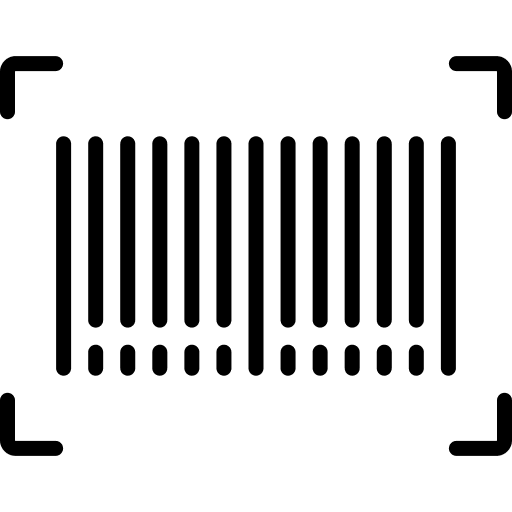 Barcode price barcode products icon
