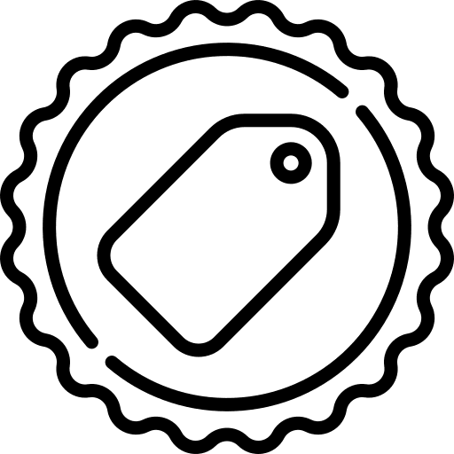 Tag commerce and shopping price shop icon