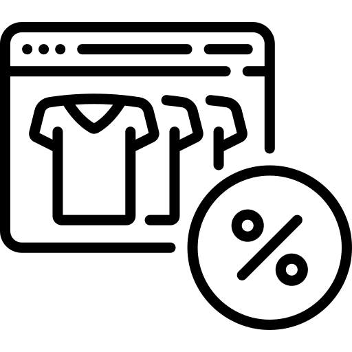 Online shop commerce telephone browser icon