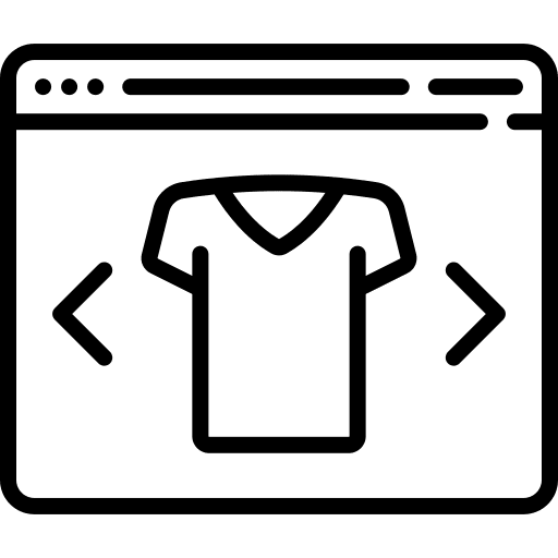 Online shop online shop telephone multimedia icon