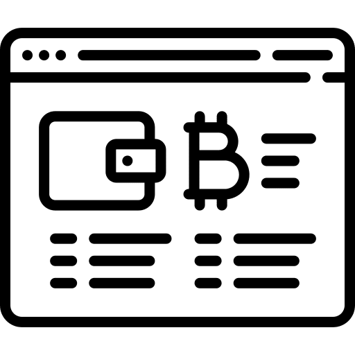 Online shop online store browser multimedia icon