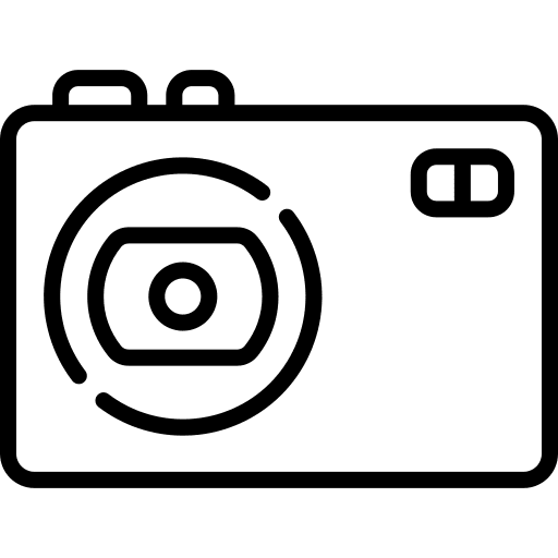 Photo camera digital interface photograph icon