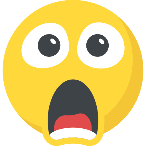 Shocked smileys shocked emoticons icon