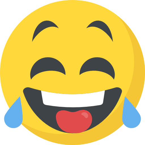 Laughing emoji feelings laughing icon