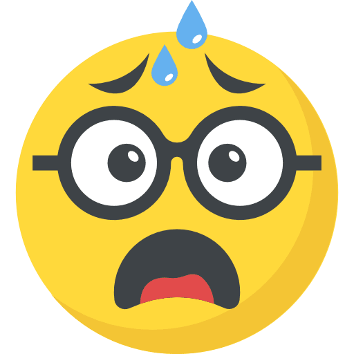 Nerd feelings smileys nerd icon