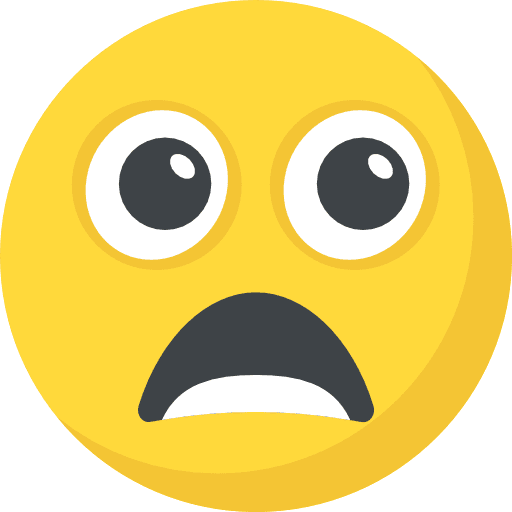 Shocked emoji shocked emoticons icon