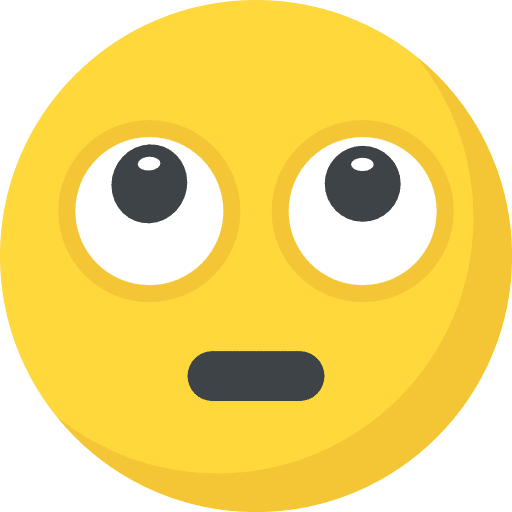 Thinking emoticons feelings emoji icon
