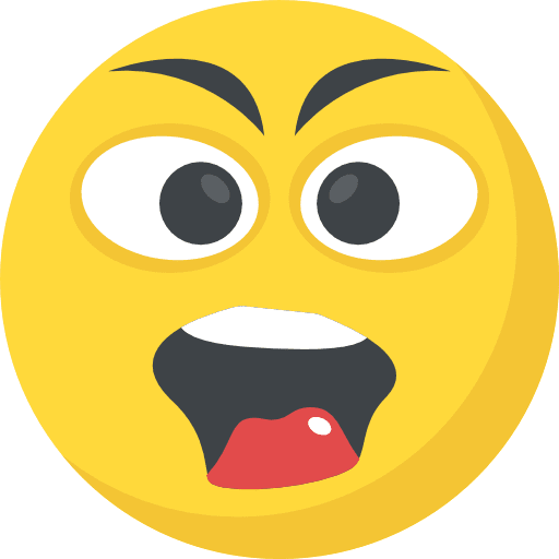 Angry smileys emoji emoticons icon